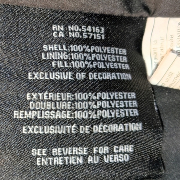 Cole Haan NWT Long Black Puffer Jacket With Hood, Zip Front, Size M - Picture 2 of 11